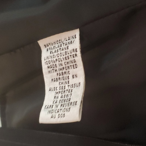 Calvin Klein Pin Stripe Blazer Jacket - size 2 - Picture 9 of 14